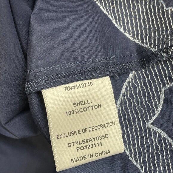 NEW HYACINTH HOUSE Women's Weston Mini Dress Navy Size XXL - Picture 4 of 7